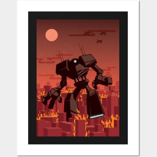 Giant Robot Posters and Art